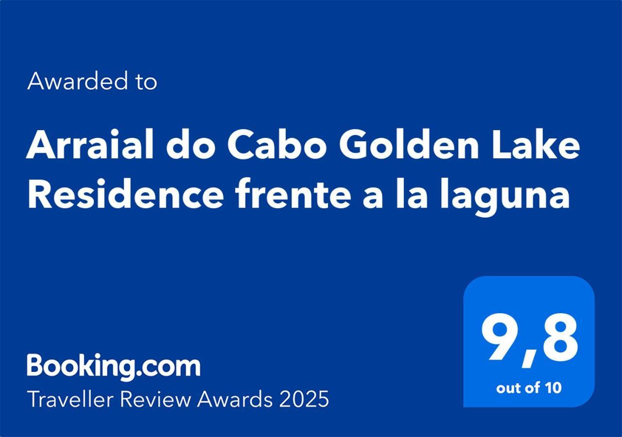 Arraial Do Cabo Golden Lake Residence Frente A La Laguna Zewnętrze zdjęcie